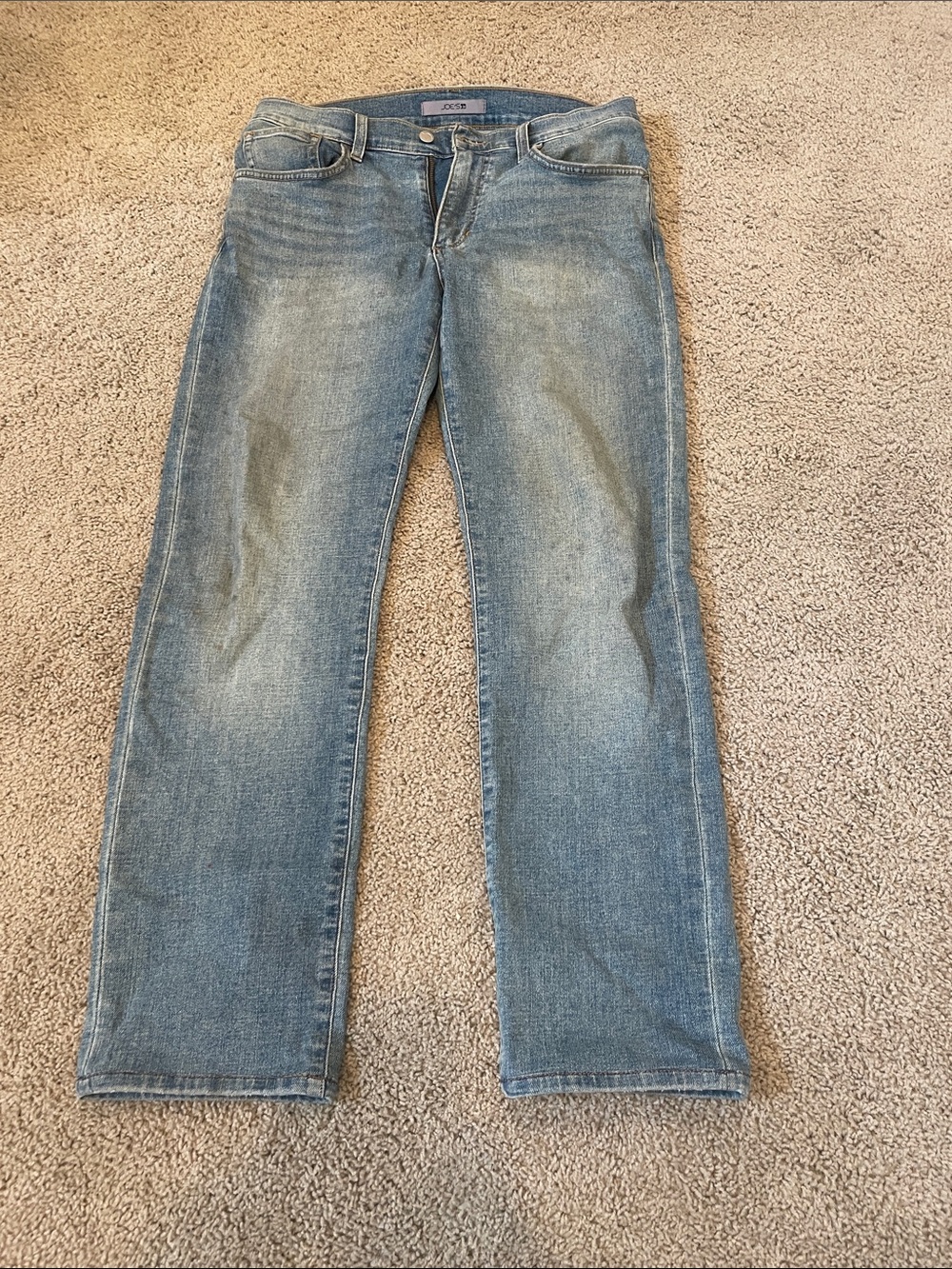 Joe's Jeans Straight Leg Light Blue Denim